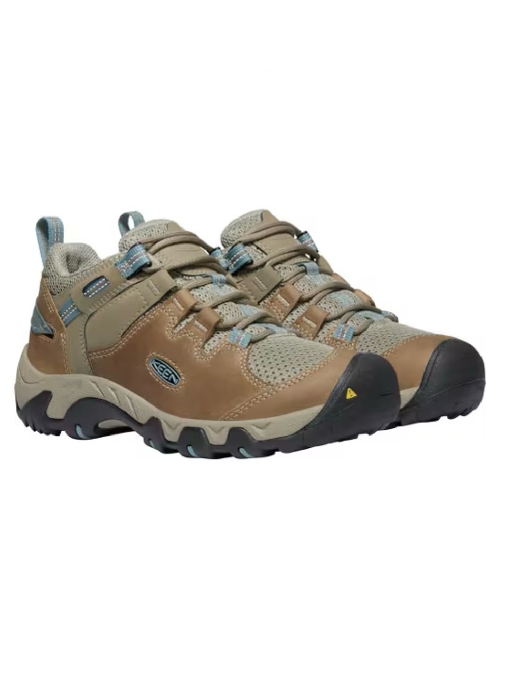 Keen Women's Steens Vent Hiking Shoes - Timberwolf -blue size 6.5